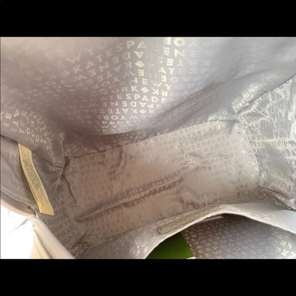 Gaby’sBags👜💕- Kate Spade Glitter Backpack Gray - Picture 4 of 5